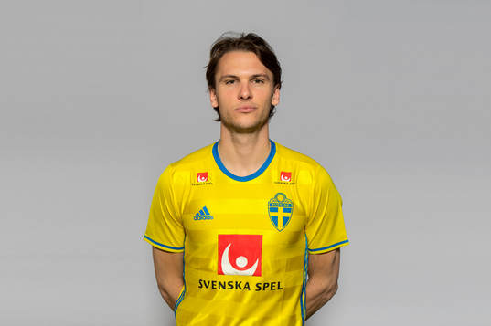 Albin Ekdal, spelare i Sveriges fotbollslandslag