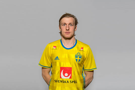 Emil Forsberg, spelare i Sveriges fotbollslandslag