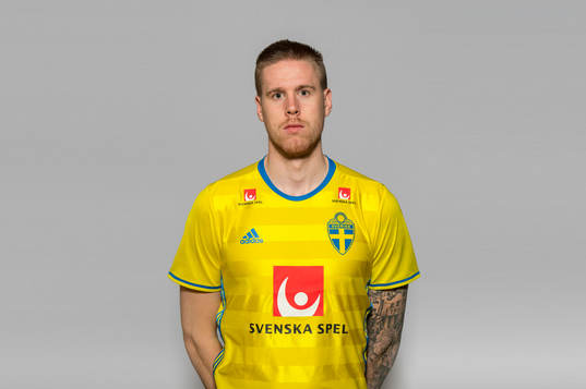 Pontus Jansson, spelare i Sveriges fotbollslandslag