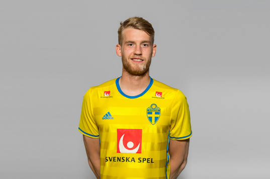 Filip Helander, spelare i Sveriges fotbollslandslag