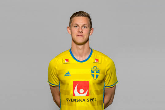 Emil Krafth, spelare i Sveriges fotbollslandslag