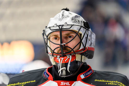 Malmö Redhawks målvakt Cristopher Nihlstorp