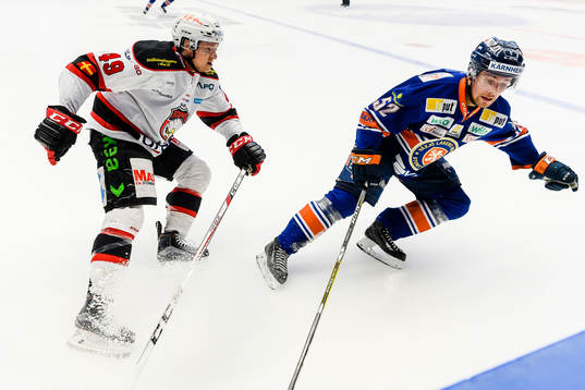 Malmö Redhawks Rhett Rakhshani och Arvid Lundberg