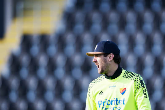 Djurgårdens målvakt Andreas Isaksson