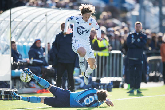 Viking Stavangers Herman Kleppa och Djurgårdens Kevin