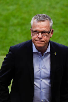 Sveriges förbundskapten Janne Andersson