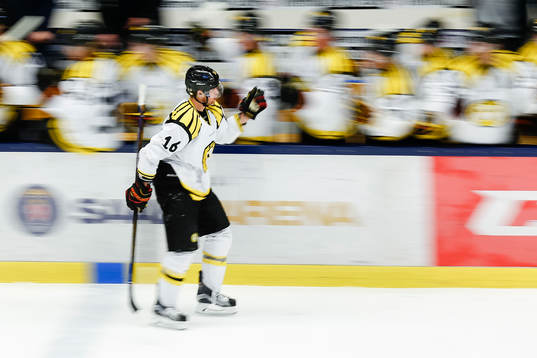 Brynäs  Daniel Paille jublar