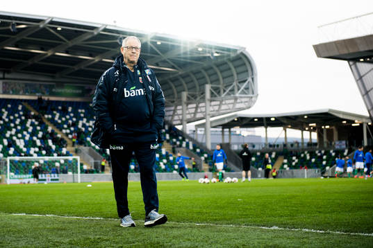 Norges förbundskapten Lars Lagerbäck