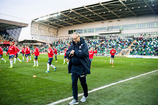 Norges förbundskapten Lars Lagerbäck