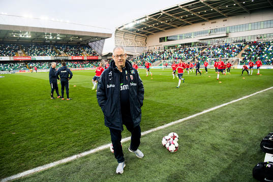 Norges förbundskapten Lars Lagerbäck