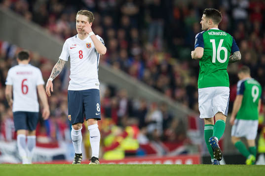 Norges kapten Stefan Johansen