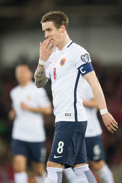 Norges kapten Stefan Johansen