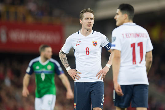Norges kapten Stefan Johansen