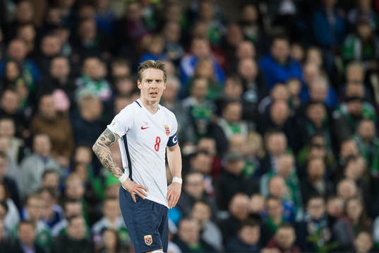 Norges kapten Stefan Johansen