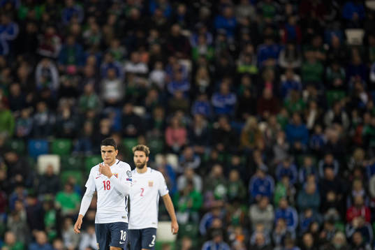 Norges Mohamed Elyounoussi och Jørgen Skjelvik