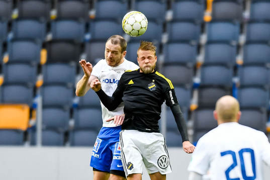s Daniel Sundgren och Norrköpings Niclas Eliasson