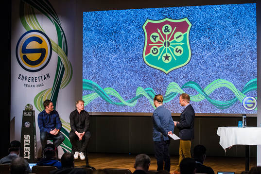 GAIS tränare Benjamin Westman och Johan Svahn