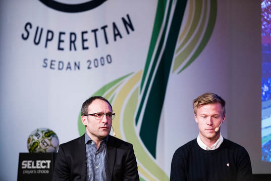Helsingborgs tränare, Per-Ola Ljung och Andreas Landgren