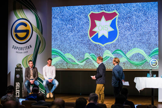 Örgrytes tränare Marcus Lantz och Johan Hammar