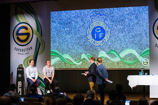 Gefles tränare Thomas Andersson och Jesper Florén