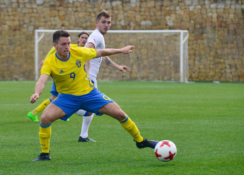 KERIM MRABTI (9 SWEDEN) CAN NOT CONTROL THE BALL