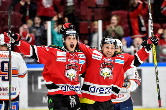 Bläddra bland fler bilder av Ishockey, Shl, Kvartsfinal 6, Malmö Redhawks - Växjö