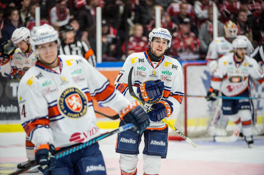 Växjös Linus Fröberg deppar med lagkamraterna