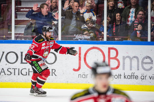 Malmö Redhawks Nichlas Hardt upprörd