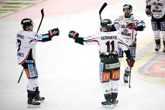 Frölundas Victor Olofsson, Joel Lundqvist och Henrik