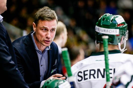 Frölundas tränare Roger Rönnberg