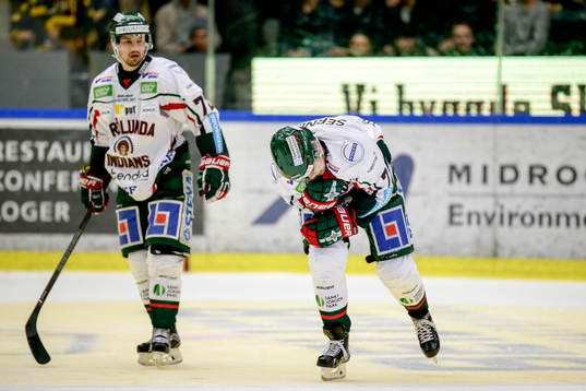 Frölundas Henrik Tömmernes och Patrik Carlsson