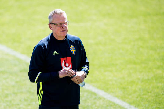 Sveriges förbundskapten Janne Andersson