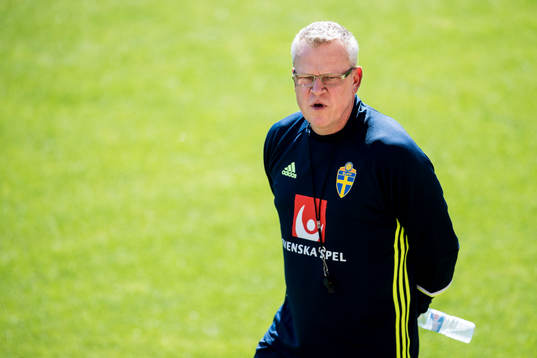 Sveriges förbundskapten Janne Andersson