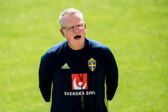 Sveriges förbundskapten Janne Andersson