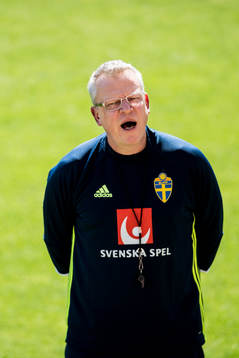 Sveriges förbundskapten Janne Andersson