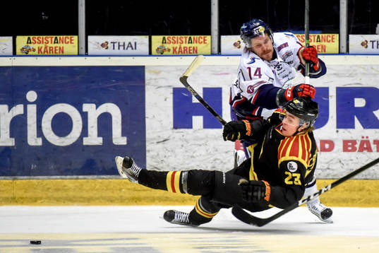 Linköpings Anssi Salmela och Brynäs Lucas Carlsson