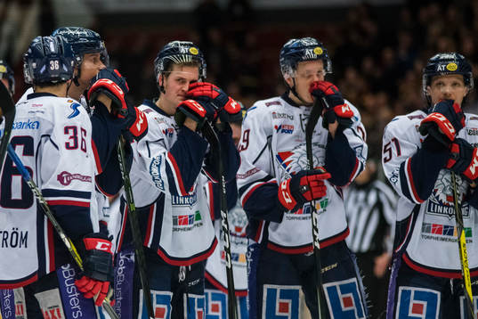 Linköpings spelare deppar