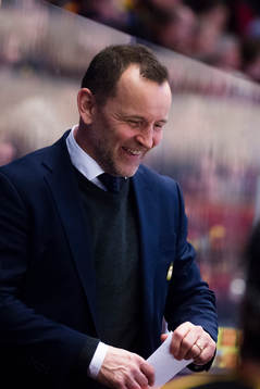Brynäs tränare Thomas Berglund