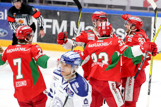 Bläddra bland fler bilder av Ishockey, Direktkval till SHL, Mora - Leksand