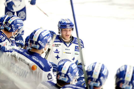 Leksands Johan Olofsson jublar