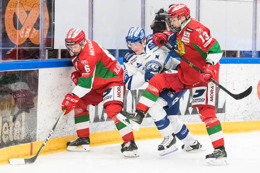 i ishockeymatchen i direktkvalet till SHL mellan Leksand
