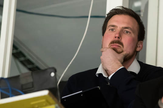 Leksands assisterande tränare Gereon Dahlgren på