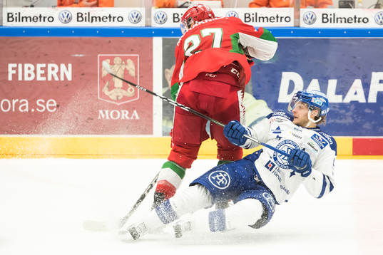 Leksands Johan Olofsson faller