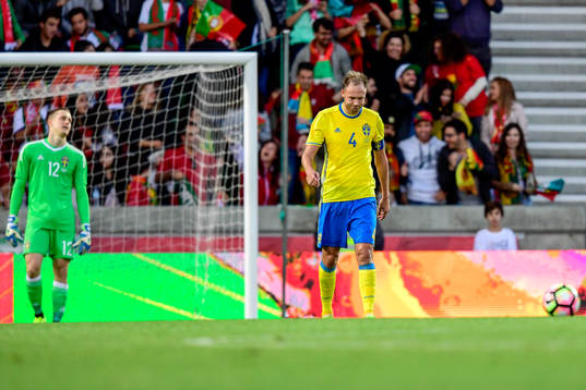 Sveriges Andreas Granqvist deppar