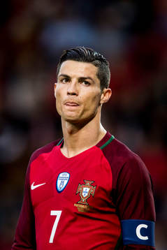 Portugals Cristiano Ronaldo
