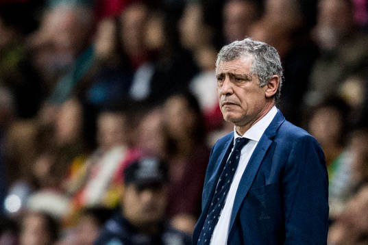 Portugals förbundskapten Fernando Santos