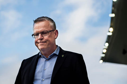 Sveriges förbundskapten Janne Andersson