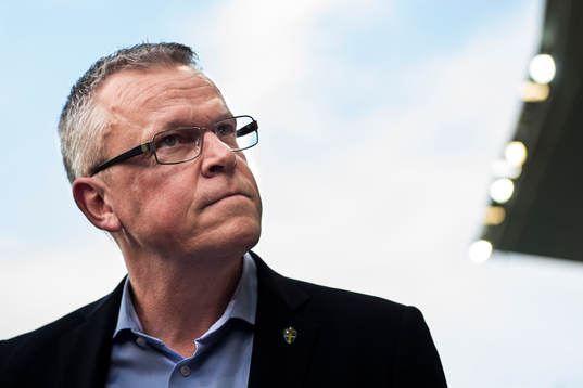 Sveriges förbundskapten Janne Andersson