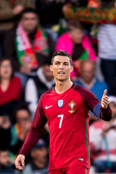Portugals Cristiano Ronaldo