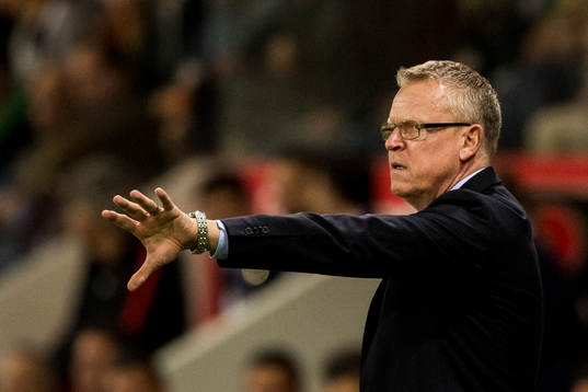 Sveriges förbundskapten Janne Andersson